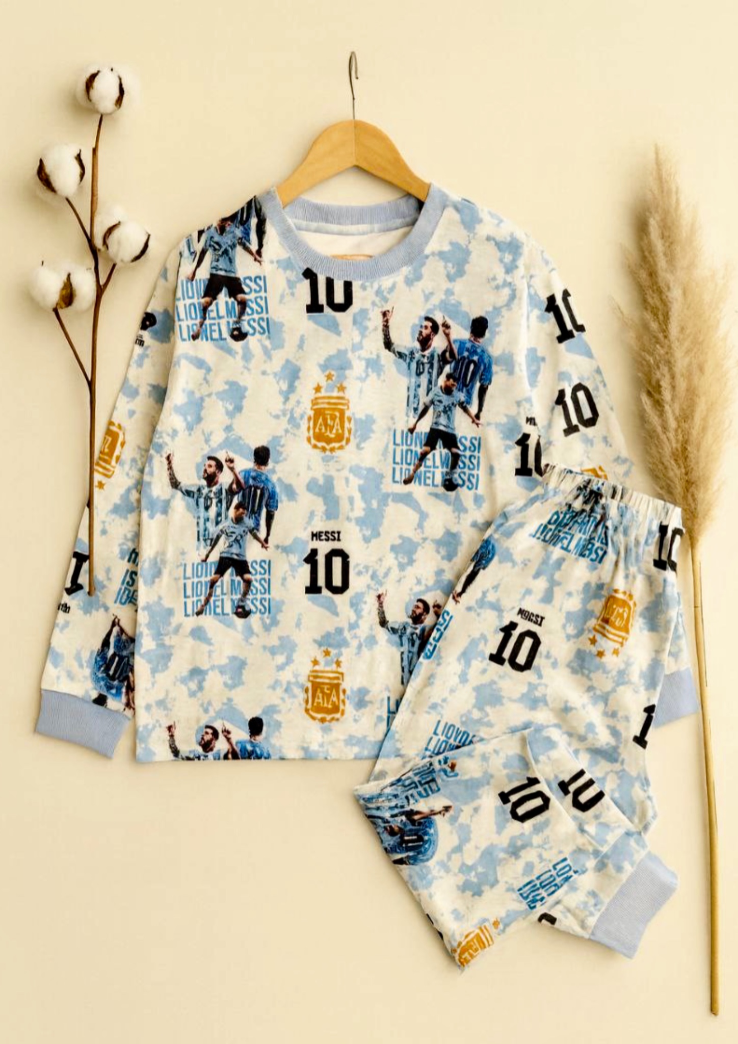 ست بلوز شلوار راحتی فوتبالی مسی